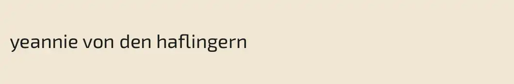 yeannie von den haflingern